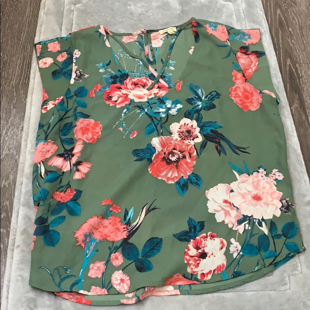 Floral blouse
